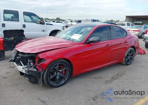 2019 Alfa Romeo Giulia Ti Sport Rwd из США, поврежденный, VIN ZARFAMBN9K7621664